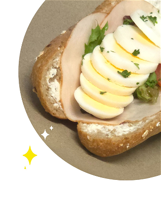 Kipfilet met bieslook-roomkaas en ei