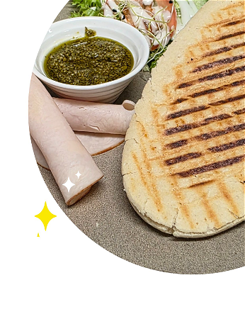 Panini Kipfilet-Pesto