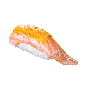 Nigiri Flamed cheese salmon