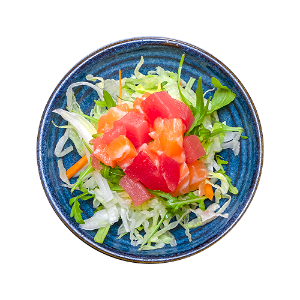 Salade sashimi