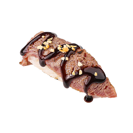 Nigiri Flamed wagyu beef