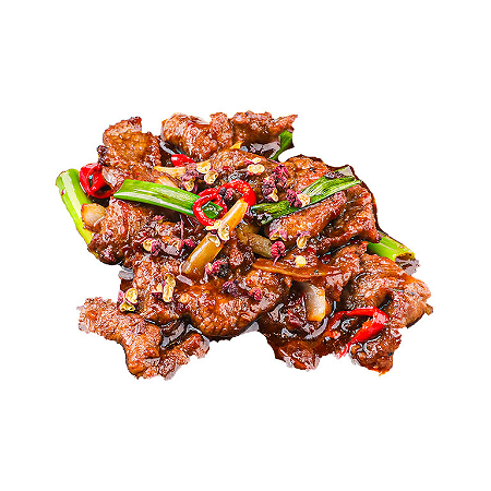 Ossenhaas bloemen peper