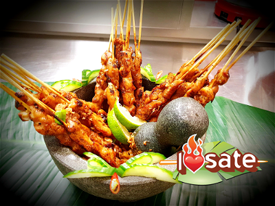 *I Love Sate Chicken Traditional *