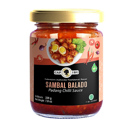 Sambal Balado (200 gr.) Cap ibu
