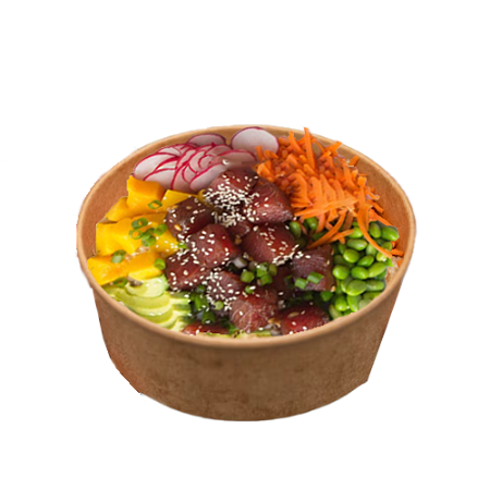 Wasabi tuna bowl