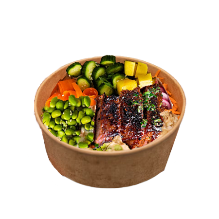 Teriyaki beef bowl