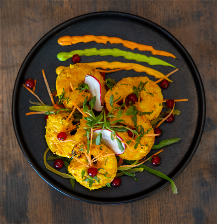 Tandoori prawns