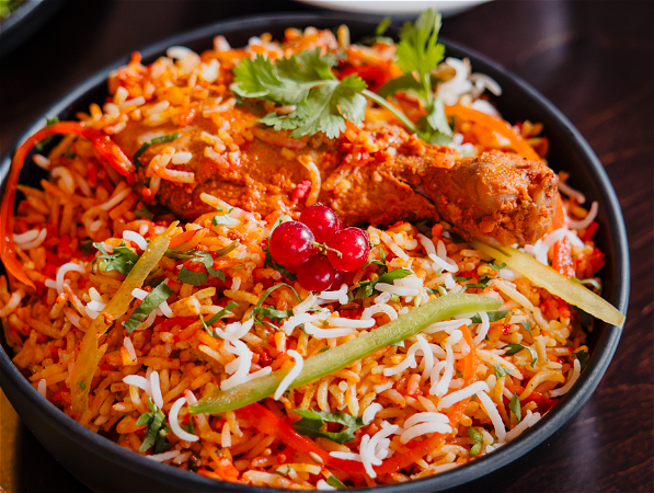 Chicken dum biryani