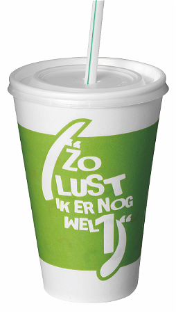 Milkshake normaal aardbei