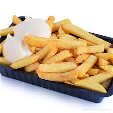 Grote friet mayonaise