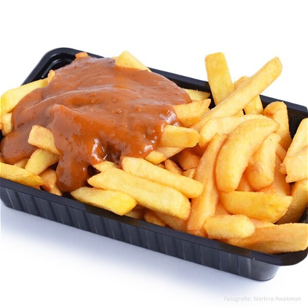 Friet curry