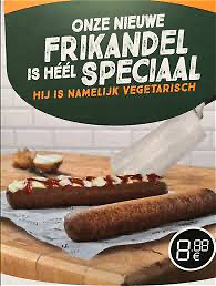 Vegetarische frikandel speciaal