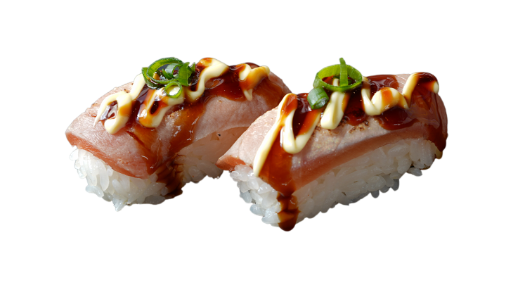 Seared tuna nigiri