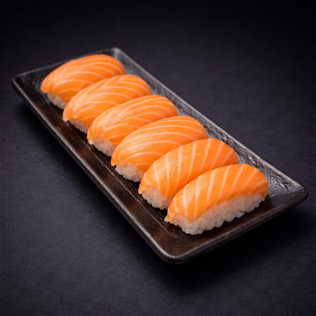 6 Stuks Sake Nigiri
