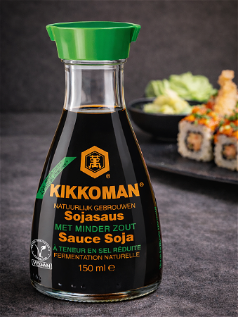 Sojasaus minder zout 150ml