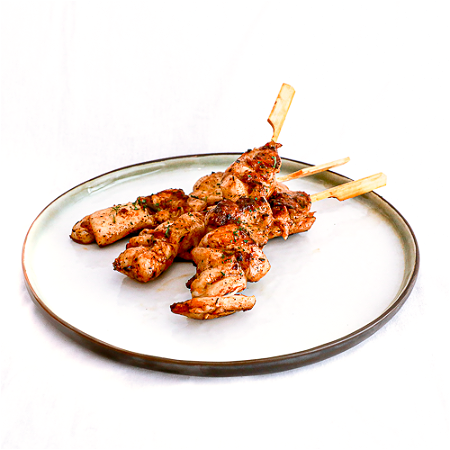 2 Spiesjes van kippendij 