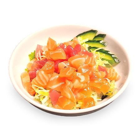 55. Sashimi salade
