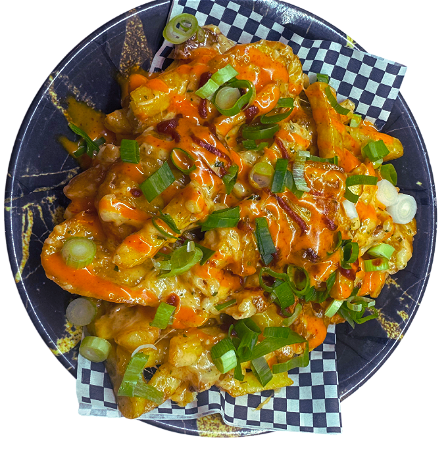 Loaded fries speciaal tiktok