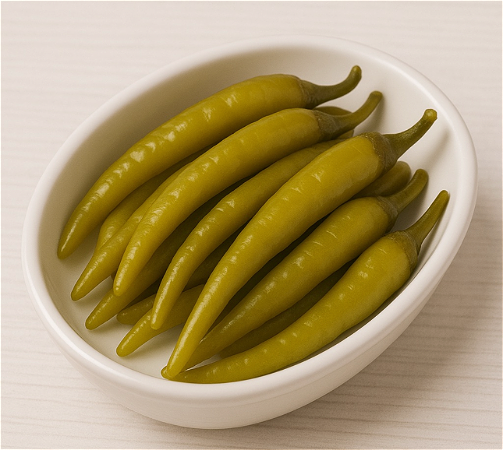 Bakje Hete pepers