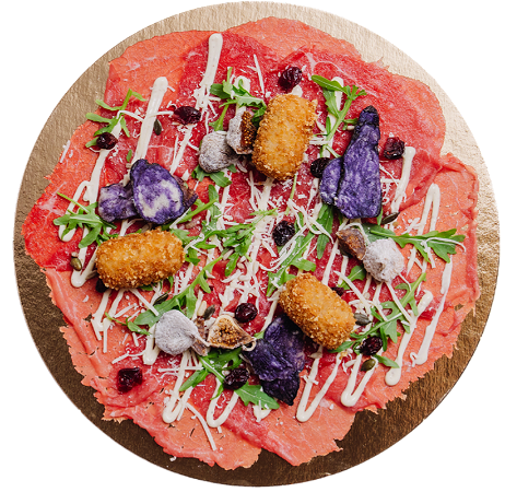 XXL Golden glow carpaccio