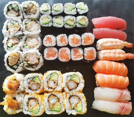 Sushi mix (voor 2 personen)(40stuk)