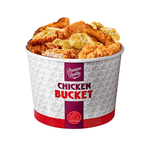 Medium family bucket, halal