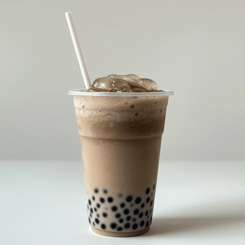 Black sesame bubble tea