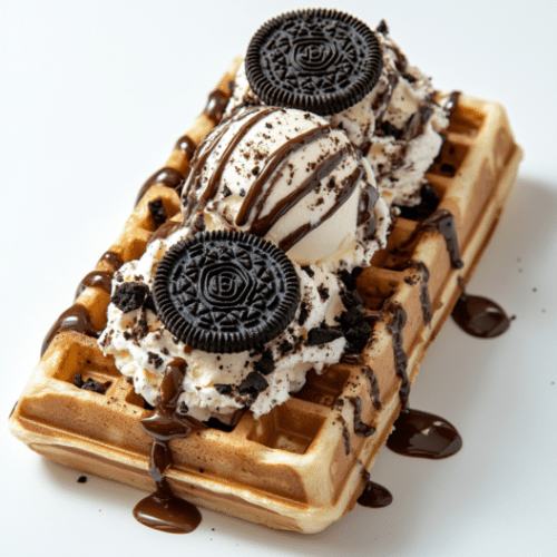 Oreo waffle