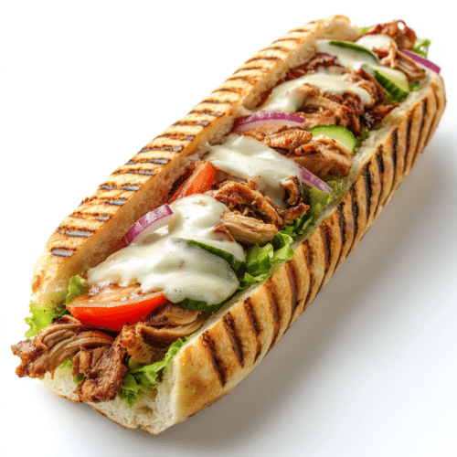 Shoarma panini, halal