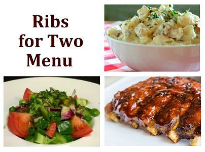 Ribs for Two Menu