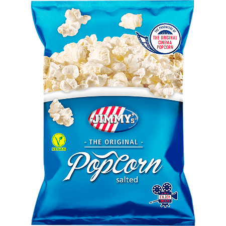 Zoute popcorn
