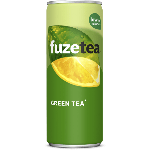 Fuze Tea green 33cl blik
