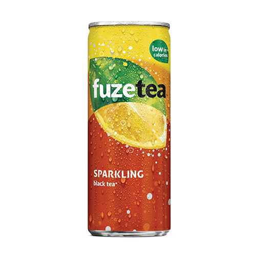 Fuze Tea sparkling 33cl blik