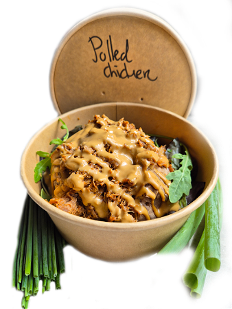 Pulled Chicken & Bacon