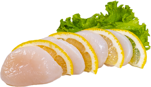 Coquille sashimi 