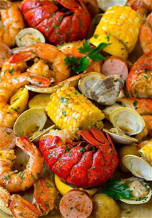 Seafood combo 3 (3 pers)