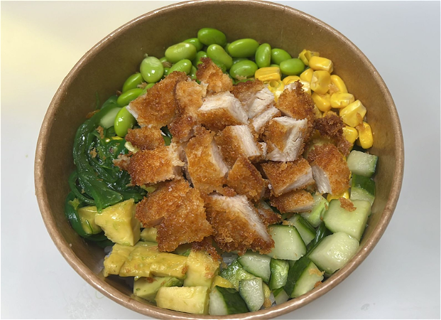 Crispy Chicken Pokebowl