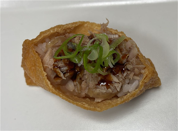 Grilled tuna inari