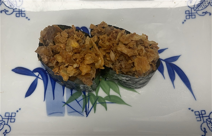 Grilled tuna gunkan