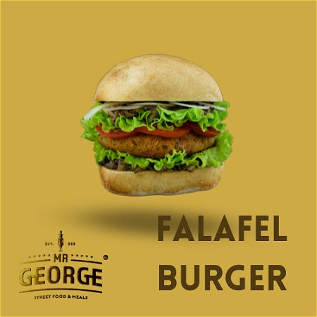 Mr. George Falafel burger