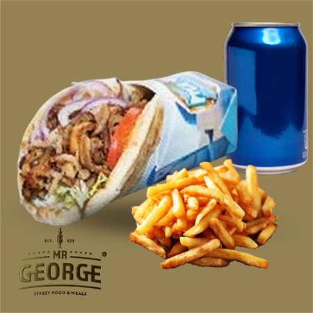 Menu pita gyros. NIEUW !!!