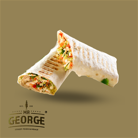 Greek kip tortilla wrap
