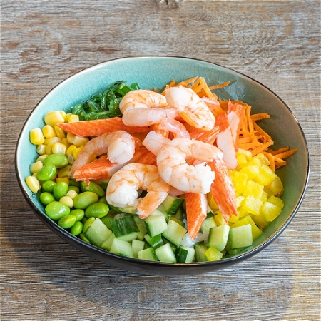 Salad Bowl Shrimps