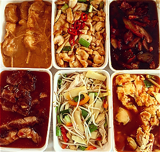 Chinese Rijsttafel  3 pers