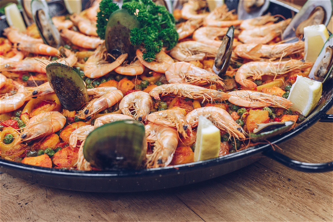 Paella mixta