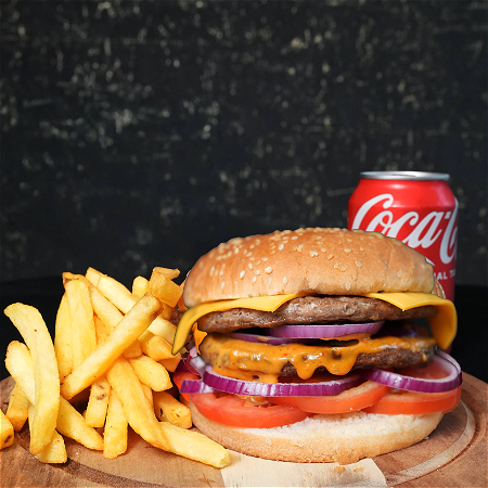 Burgermenu 200gr