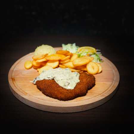 Schnitzel schotel