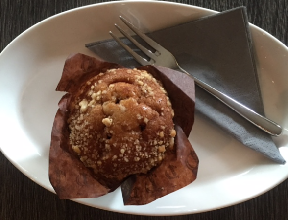 Bosbessen muffin