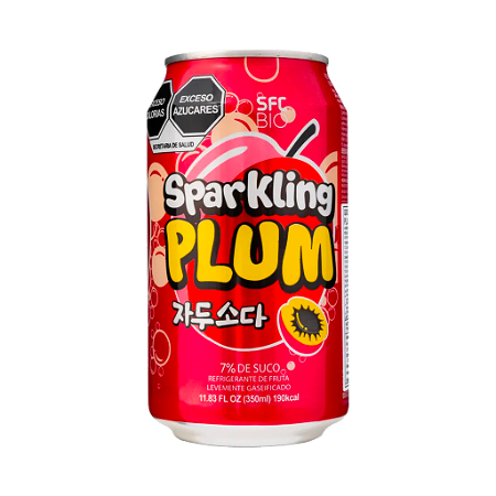 Korean drink sparkling Plum