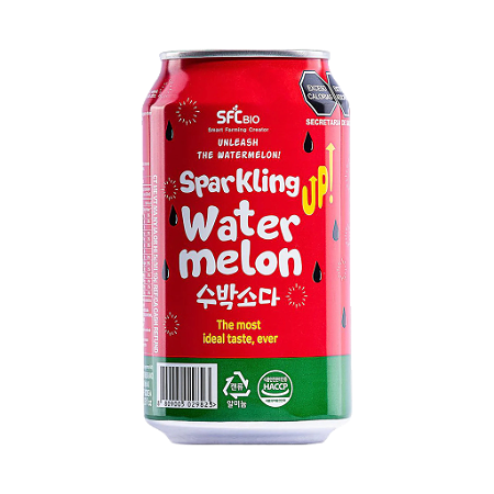 Korean drink sparkling Watermelon